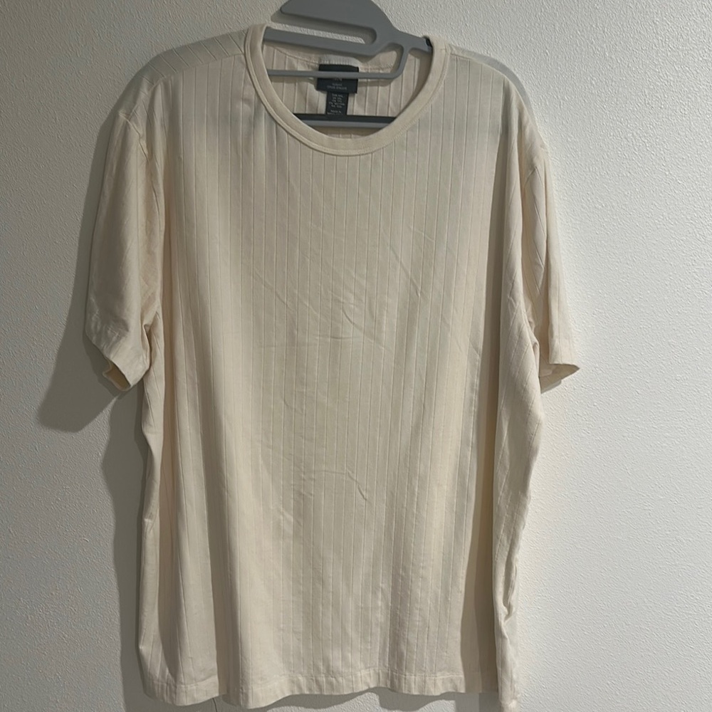 H&M‎ Cream Short Sleeve Tee